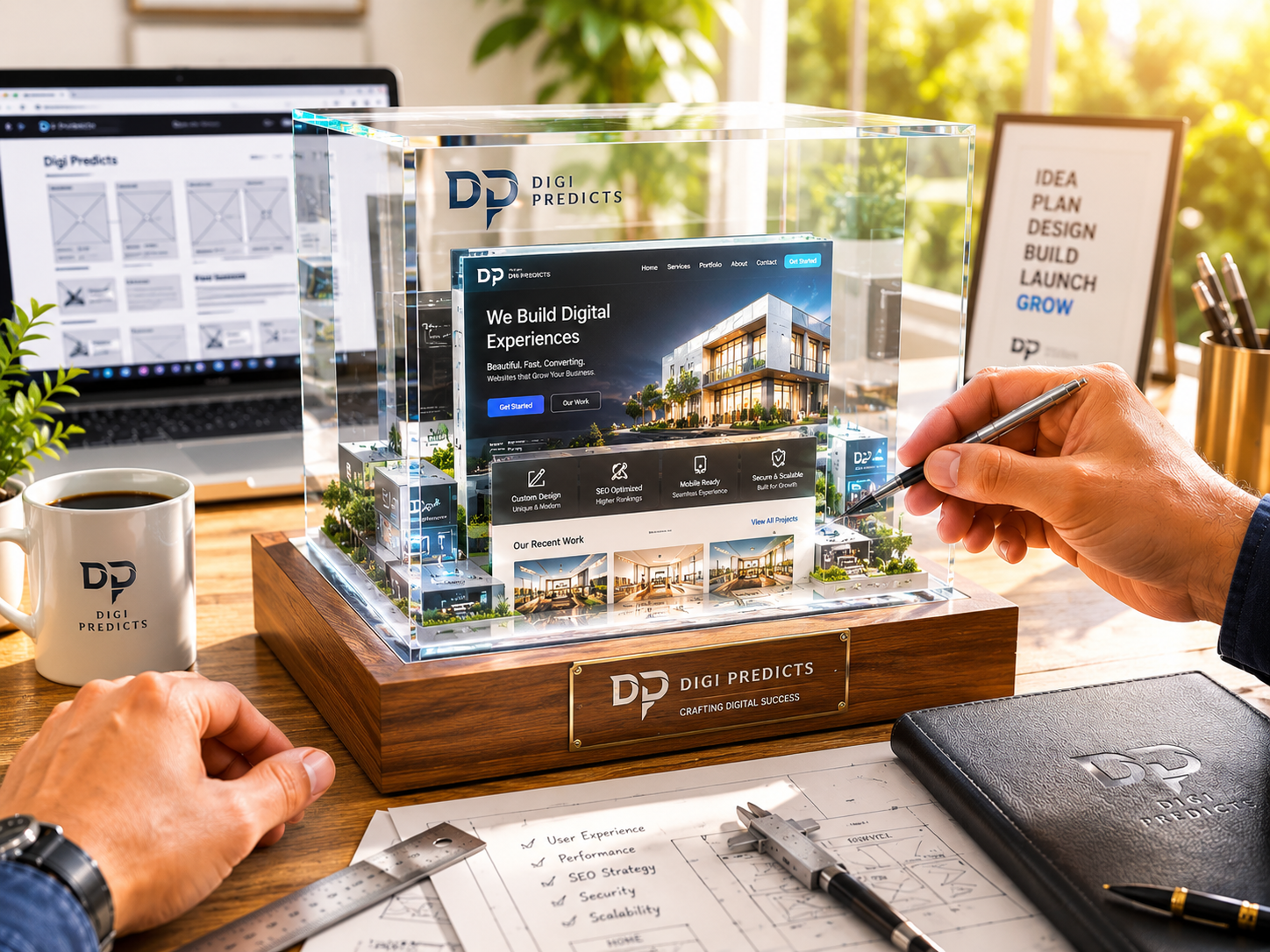 Custom website engineering blueprints for US UK Canada enterprises by Digipredicts